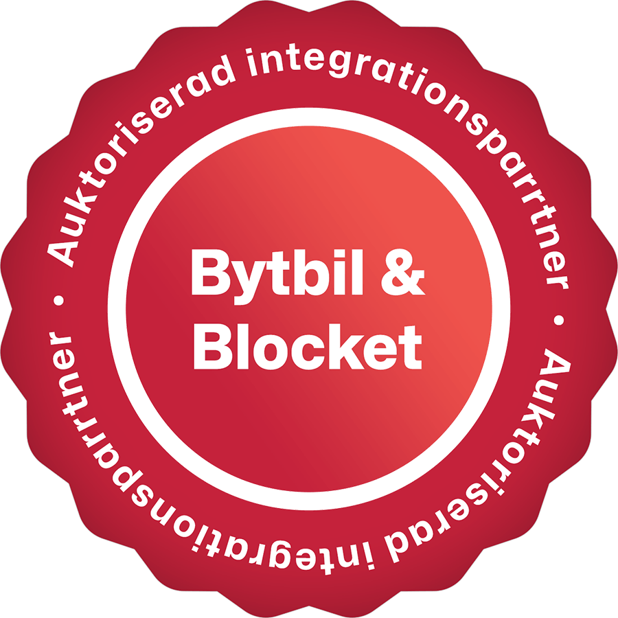 Auktoriserad integrationspartner till Blocket & Bytbil