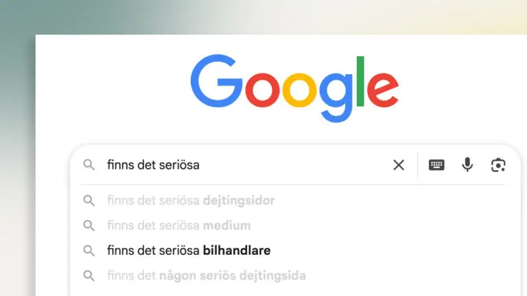 Finns det seriösa bilförsäljare?