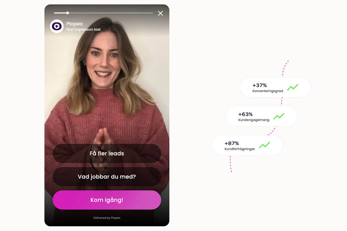 Personliga videoklipp i ett bekant format