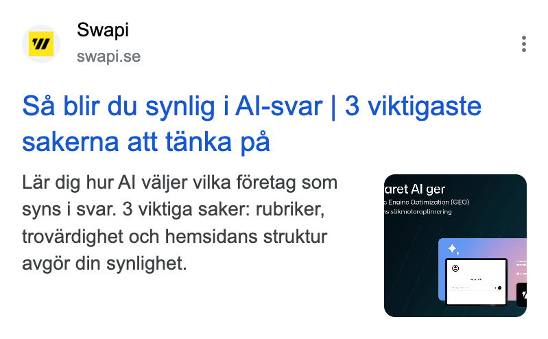 Tydliga titlar och rubriker för att öka chanserna att bli svaret Ai-robotar ger
